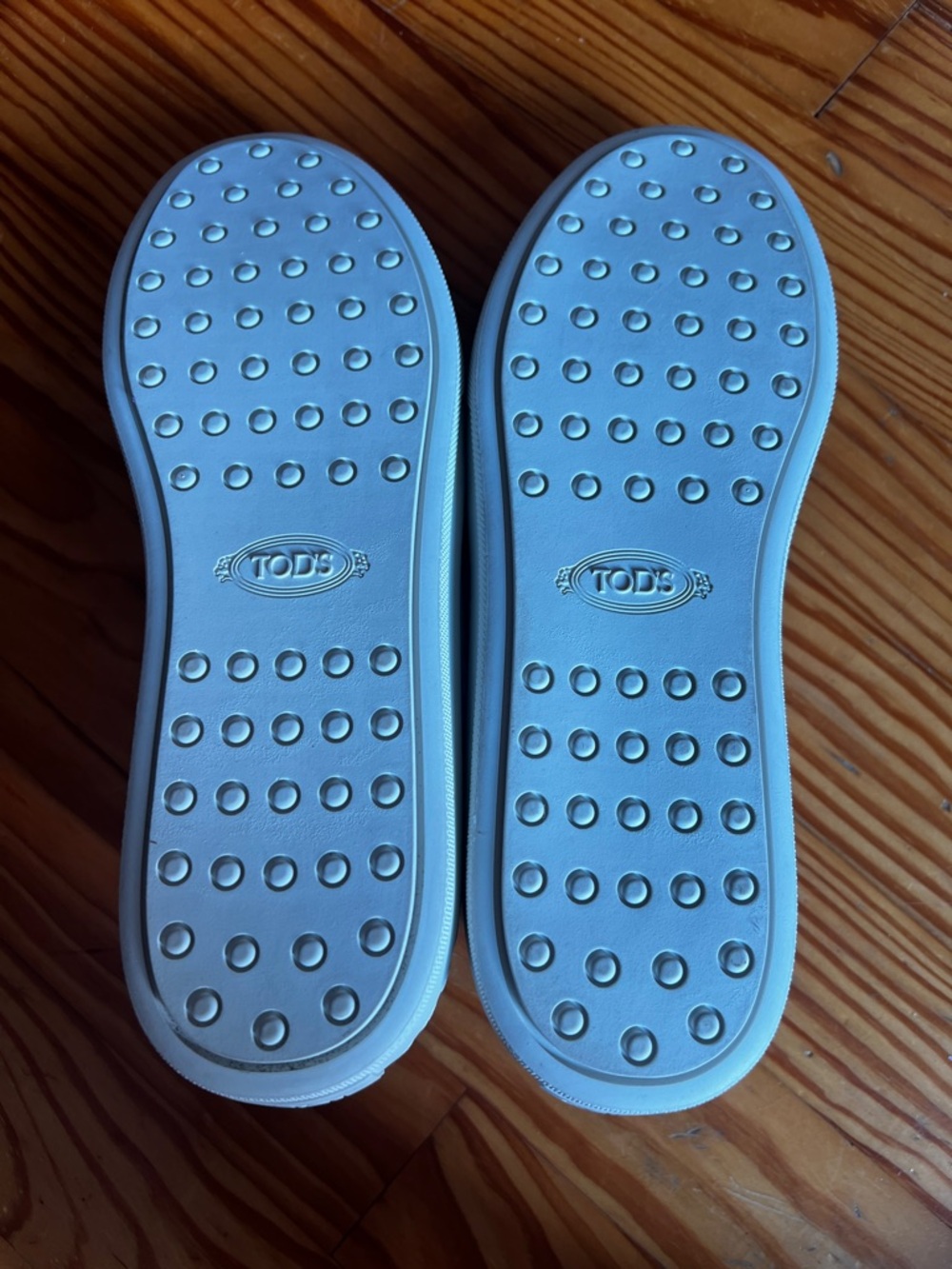 Tod’s women Slip-On Sneakers in Blue , aqua and White - Picture 5 of 5